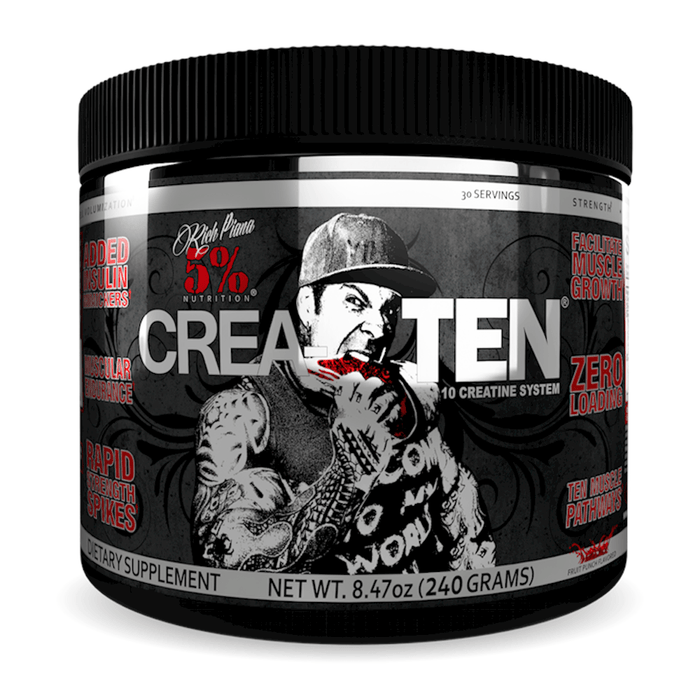 Rich Piana 5% Nutrition<br> Crea-Ten - FitOne Nutrition Center