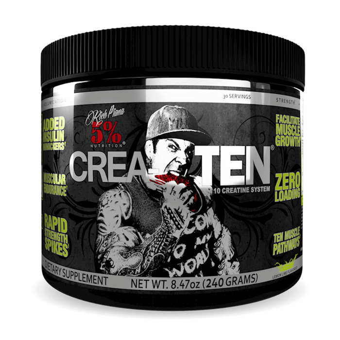 Rich Piana 5% Nutrition<br> Crea-Ten - FitOne Nutrition Center